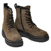 Классные высокие трендовые утепленные ботинки Jenny Fairyр 39 стелька 25 см