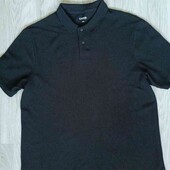 George брендовая мужская хлопковая футболка поло цвет черный размер XL 2 XL