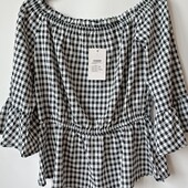Блуза в клетку
