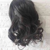 Накладний хвіст на крабі 35 см темно русявий