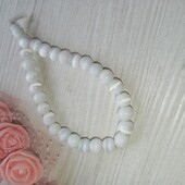 Білий браслет чітки