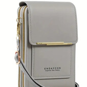 Гарний стильний клатч з відділенням для телефону