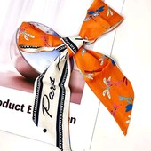 Твіллі, хустинка, хустка, стрічка, шарф, бабка, метелик, напис