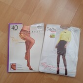 Колготи беж/тілесні р.4 лот ❤️2 шт❤️