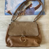 Руда шкіряна сумка
