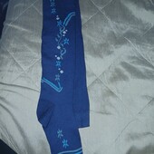 Чудові колготочки.в лоті одні сині.ідуть на зріст 140-146.