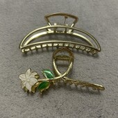 Лот заколок для волос,2 заколки