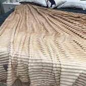 Плед-покрывало градиент "омбре" шарпей, 150х200см