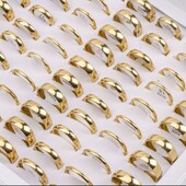 Каблучка 'Stainless Steel' нержавіюча сталь, обручка р. 20(2)