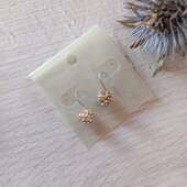 Сережки зі стразами