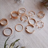 Набір каблучок 11шт