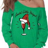 Новогодний Рождественский свитшот, реглан ,футболка с длинным рукавом