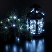 Гірлянда роса 5м. ЛОТ 2 шт остання ,в комплекті з батар. холод. колір