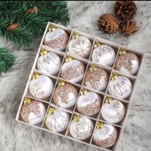 Різдвяні ялинкові кульки.