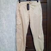 Брендовые новые красивые брюки-карго р.14-16.