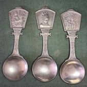 Оловянные коллекционные ложки²