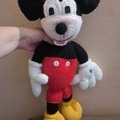 Великий 50 см, в'язаний, Міккі Маус❤️