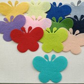 Фетрові метеликни 100шт