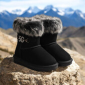 Шикарні гарні уггі натуральна замша опушка в наявності 26-30 розмір