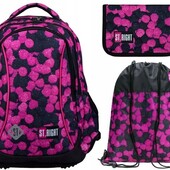 Новый комплект! Рюкзак+пенал+сумка для обуви! St.right, Польша