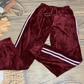 Велюровые спортивные штаны размер С