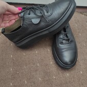 Шкіряні туфлі-кросівки, стелька 24,5