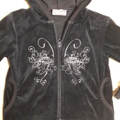 Велюрова кофточка для дівчинки