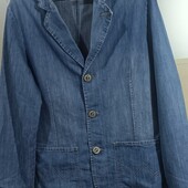 Джинсова куртка - жакет