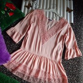 Новая блуза- туника натуральная ткань