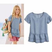 Стильная блуза футболка на 10-12 лет