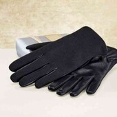 Кожаные на флисе перчатки Livergy 8,5