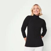 8037.водолазка гольф modal +бавовна в рубчик Esmara XS32/34