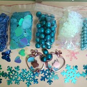 Набір сніжинок і наместин, 500шт