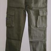 Залишилось 1шт Брюки карго стрейч котон