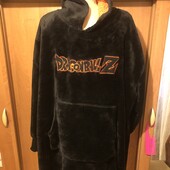 Меховушка, плюшева туника, кофта, худи, M-L. Dragon, слип, пижама