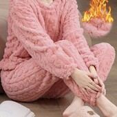 Тепла жіноча піжама S/M для холодних вечорів