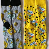 2 пари! Набір! шкарпетки Sponge Bob Розміри: 35/38, 39/42