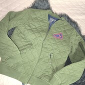 H&m 146-152 стьобаний утеплений бомбер