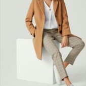 Молочна блуза преміум колекція c&a р.42 евро