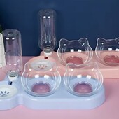 Кормушка поїлка для тваринок Тарілочки фіксуються Поїлка автоматична Дуже гарна цікава практична