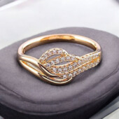 Каблучка 'Xuping' Фіаніт (позолота 18к) 095184