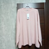 Новый брендовый теплый свитер р.XL(18-26) оверсайз.