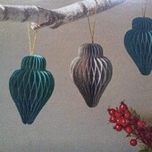 Паперові новорічні прикраси Livarno