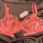 Жіночий мереживний бюстгальтер Anfen, кораловий 85C