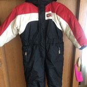 Комбинезон, зима, внутрі фліс, размер 5-6 р 110-116 см, Stylish. в ідеалі