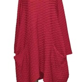 Шикарная тепленькая туника-платье большого размера