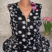 Нова з біркою блуза з подовженою спинкою НОГ 53/60см.