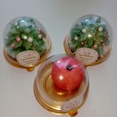 Зефірна ялиночка мандаринка у куполі одним лотом