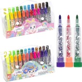 Набір фломастерів 24 кольори Water color pen 1103-24 у сумочці