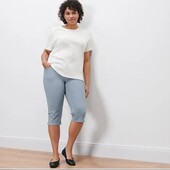 Джинсові капрі «Fit Mara» , 86 % бавовна від tchibo(німеччина) розмір 40 евро=46-48